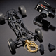 Illustration for article titled A 16-Foot Elastic Band Powers This Sleek 3D-Printed RC Car